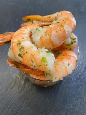 GAMBAS A L'AIL FRAIS (100gr)