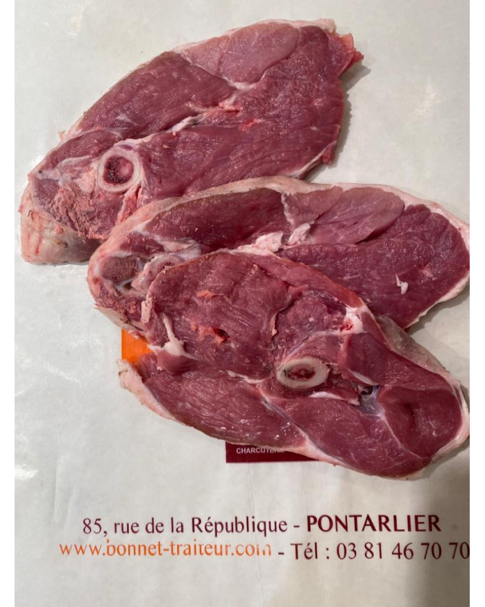 Tranche de gigot d'agneau