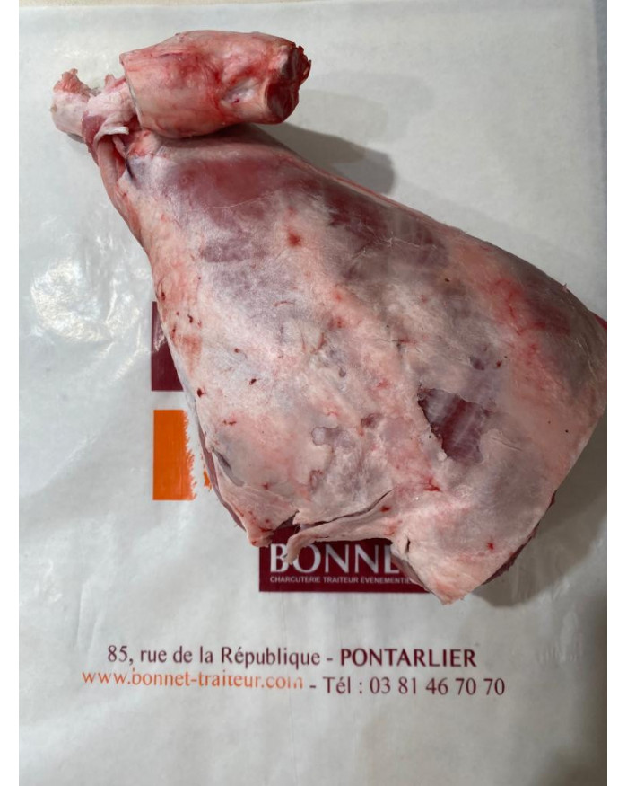 Gigot d'agneau raccourci