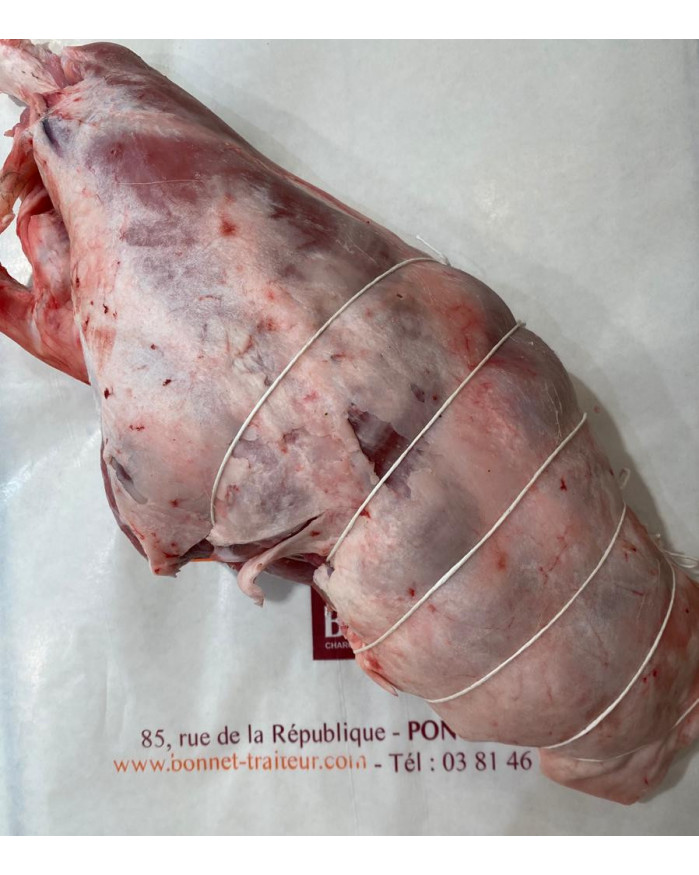 Gigot d'agneau entièrement désossé