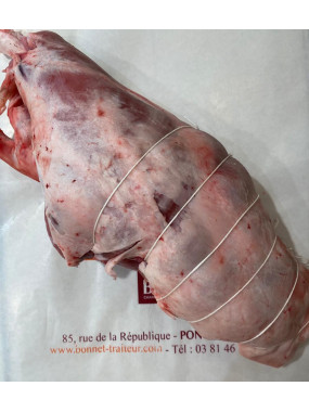 Gigot d'agneau entièrement désossé