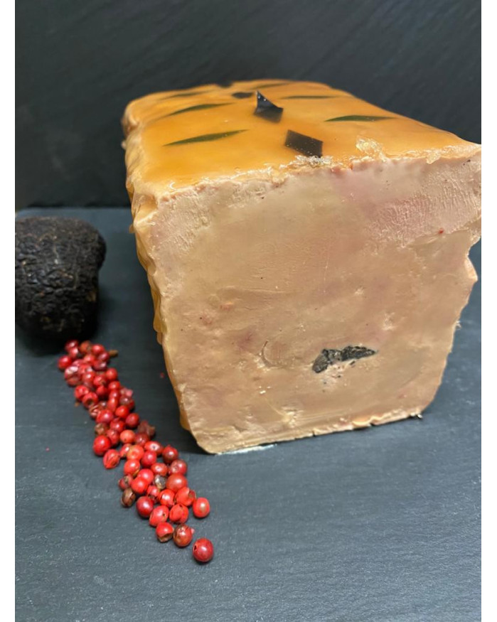 FOIE GRAS D'OIE TRUFFE MAISON ET SON CHUTNEY (SUR PLAT)