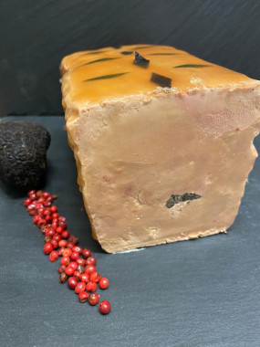 FOIE GRAS D'OIE TRUFFE MAISON ET SON CHUTNEY (SUR PLAT)