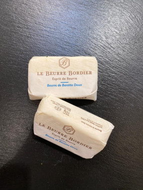 Beurre Bordier doux (125g)