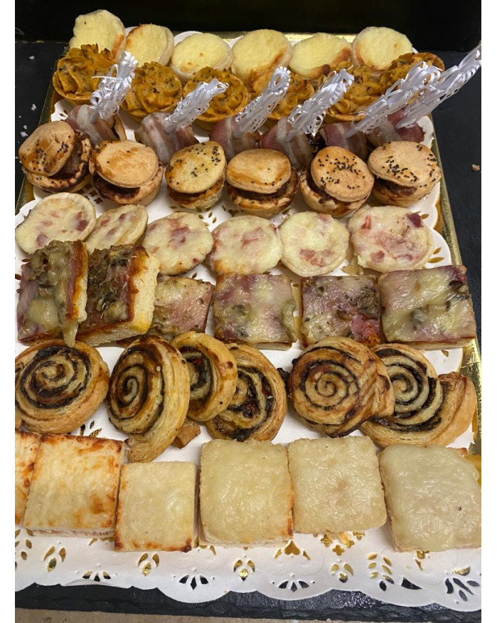 MINI PATISSERIES SALÉES LES 24