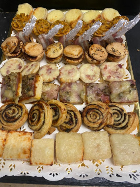 MINI PATISSERIES SALÉES LES 24