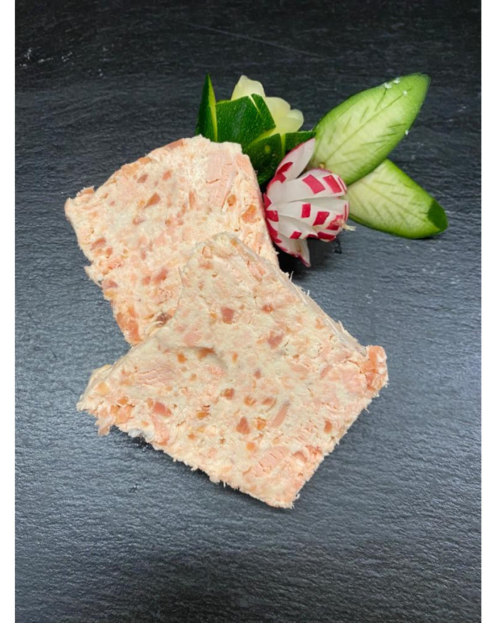 RILLETTE DE SAUMON AU CITRON VERT