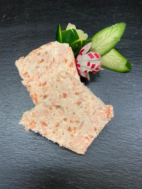 RILLETTE DE SAUMON AU CITRON VERT