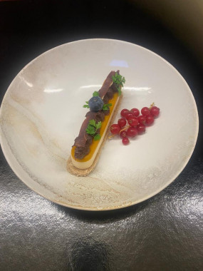 FINGER DE FOIE GRAS A LA MANGUE