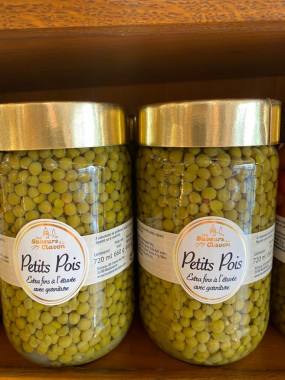 Petits pois extra fins à l'étuvée (PNE 445g)