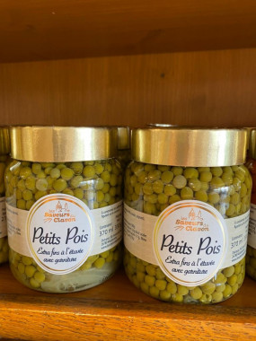 Petits pois extra fins à l'étuvée (PNE 230g)