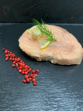 TRANCHE DE SAUMON FACON BELLEVUE PAS SUR PLAT