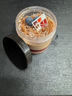 VERRINE MONT BLANC FACON ISPAHAN 