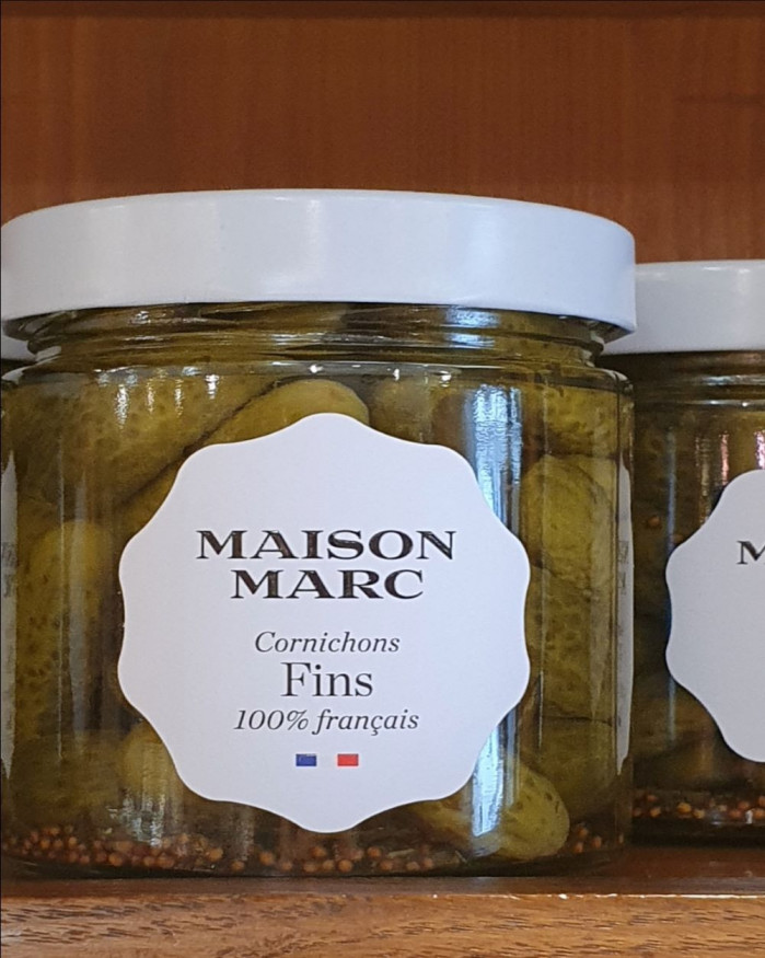 Cornichons fins Maison Marc (PNE 210g)