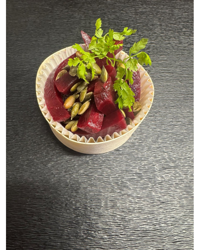 BETTERAVES ROTIES AU FOUR THYM ET VINAIGRE BALSAMIQUE