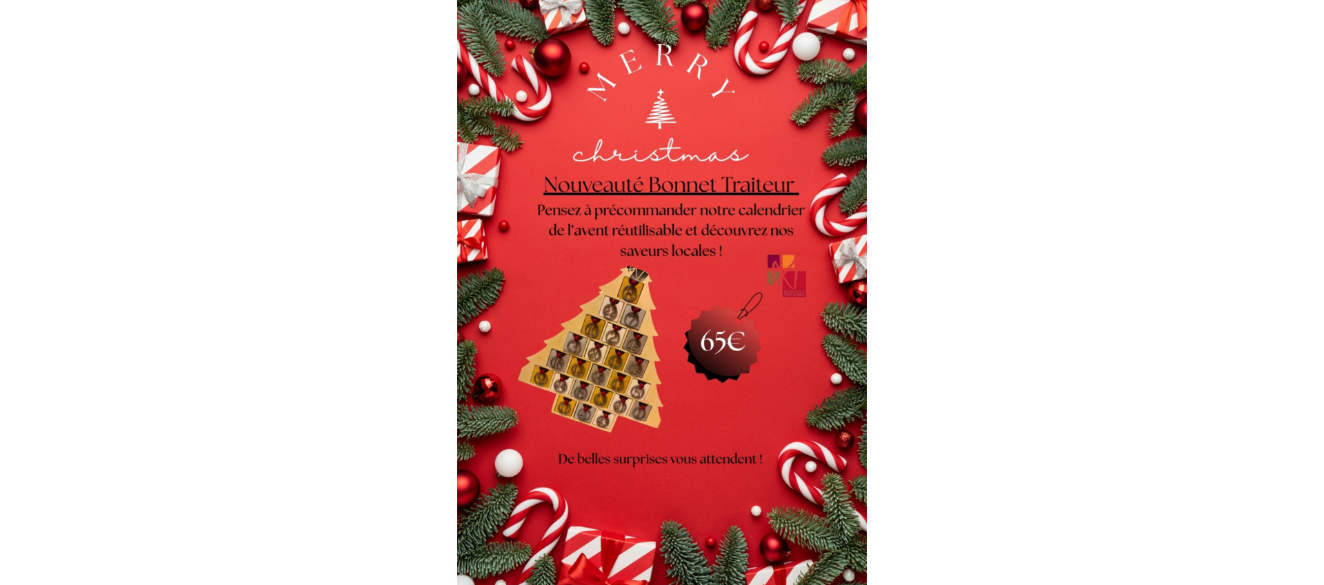 CALENDRIER DE L'AVENT